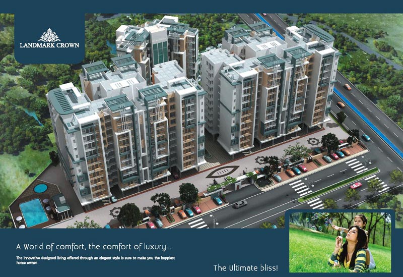 Landmark Crown Kota Rajasthan India, Luxurious Residential Apartments