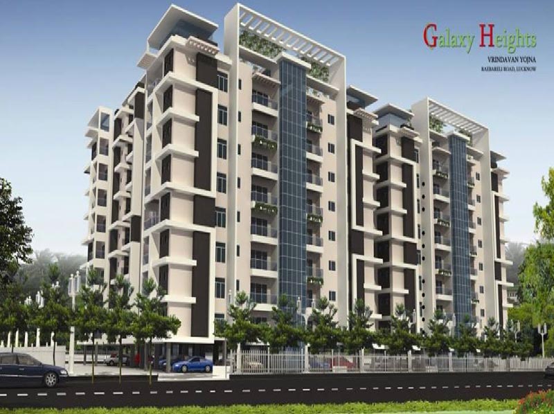 Galaxy Heights Lucknow Uttar Pradesh India, 2/3 BHK Residential Apartments in Lucknow