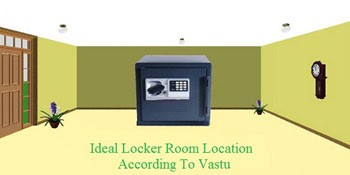 Ideal Locker Room Location According To Vastu