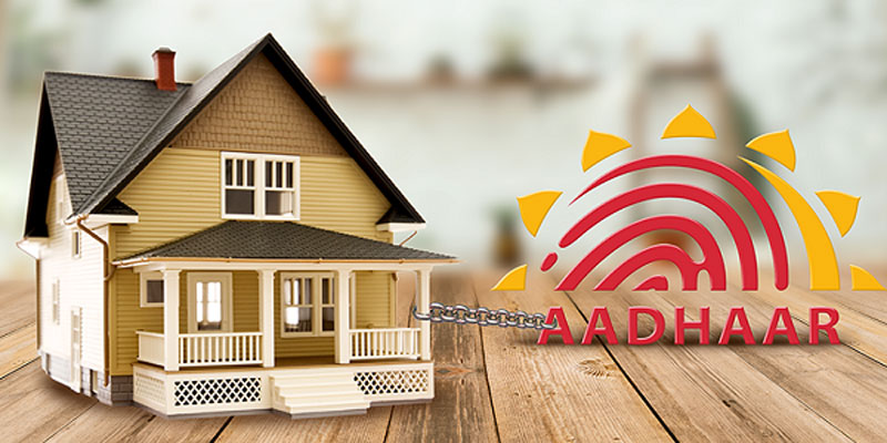 Aadhar-based authentication for property registration