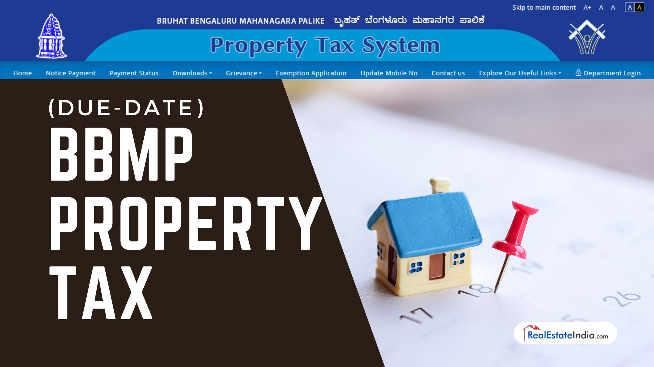 BBMP Property Tax | Bengaluru : Online, Offline | FY 2023-24