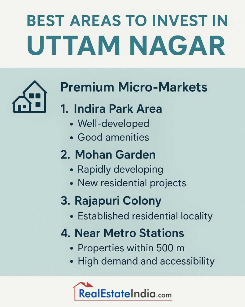 Why Invest in Uttam Nagar Real Estate?