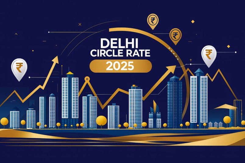 Delhi Circle Rates Latest 2025: Area Wise & Category Wise List