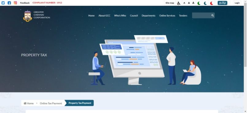 Chennai Property Tax | How to Pay GCC Tax Online? (2026)