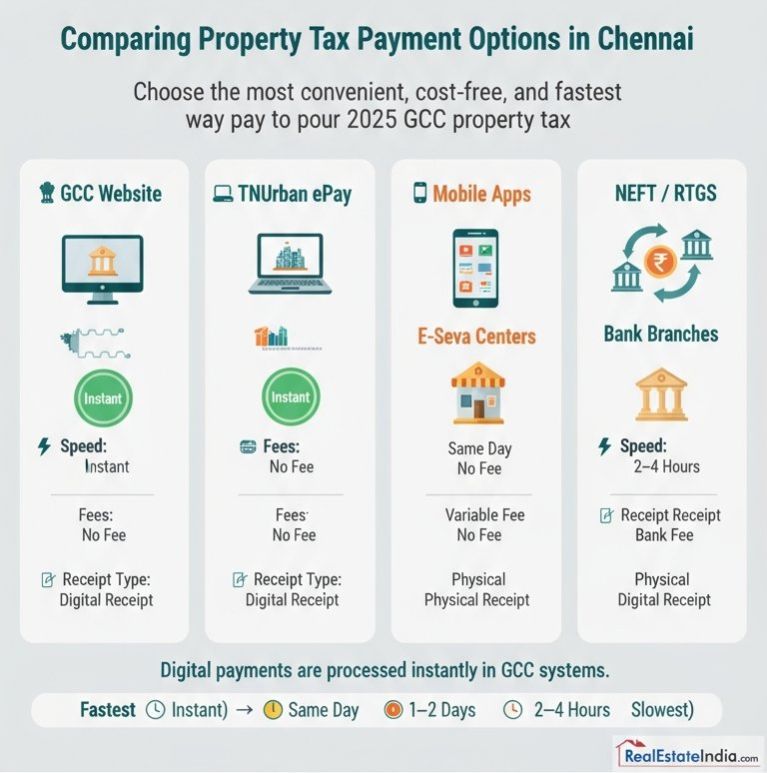 Chennai Property Tax | How to Pay GCC Tax Online? (2026)