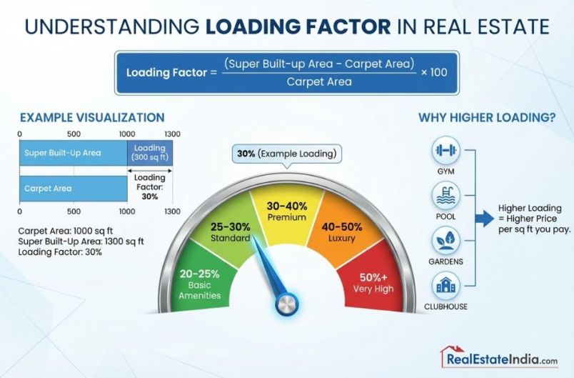 What is Carpet, Built-up, and Super Built-up Area? Complete Guide 2026