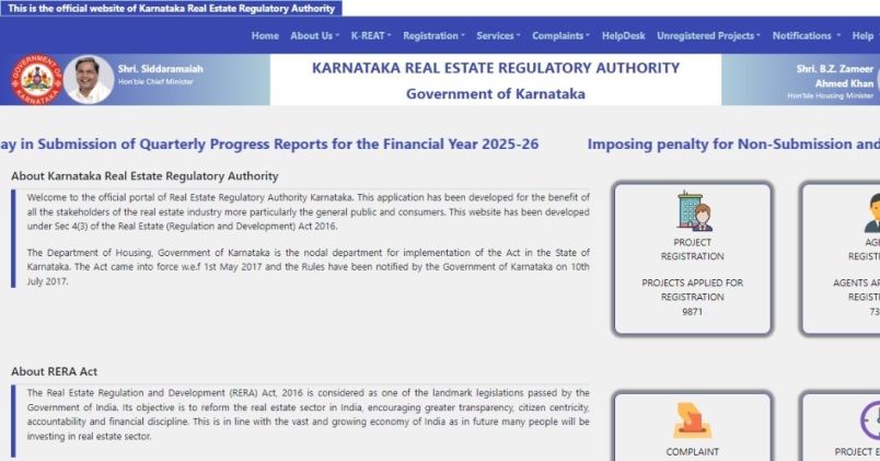 RERA Karnataka - Rules, Registration, Projects & Complaint Filing (2026)