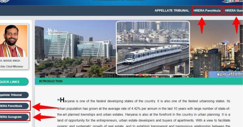 Haryana RERA | Project Registration, Search and Complaints | HRERA
