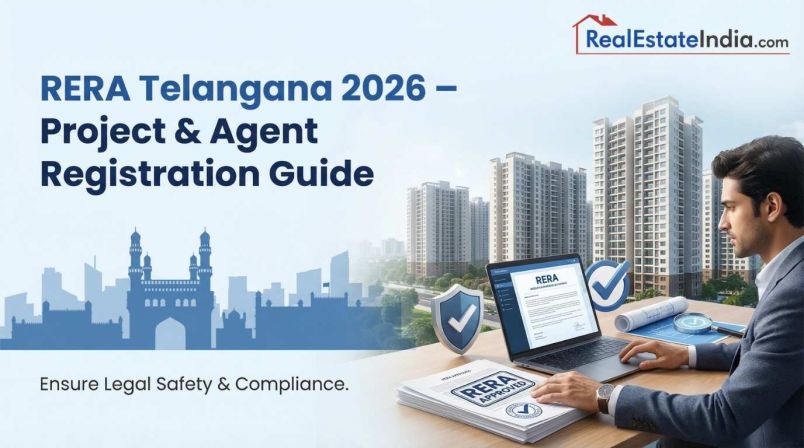 RERA Telangana: Project and Agent Registration, @rera.telangana.gov.in | Complete Guide