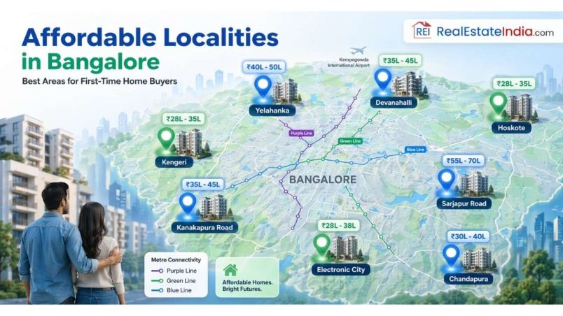 Which Are the Top Affordable Localities in Bangalore for First-Time Home Buyers?
