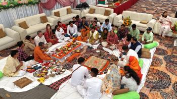 Delta Square Bhoomi Pujan