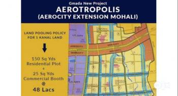 aerotopolis land in selected blocks available in kanal and  acres in best price residential land only