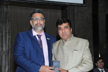 in Recognition for active participation in BRAi activities a Token of appreciation  yr 2018- to Vishal V Parwani SSb Properties - presented by Bangalore Realtors Association-India - 2018- Presented By Mr Ayub Khan