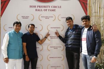 Recognition for Outstanding sales achievement -High Priority circle-By House Of Hiranandani (HOH)-  - to our Team Mr Manish, Mr Bhavesh, Mr Vijay