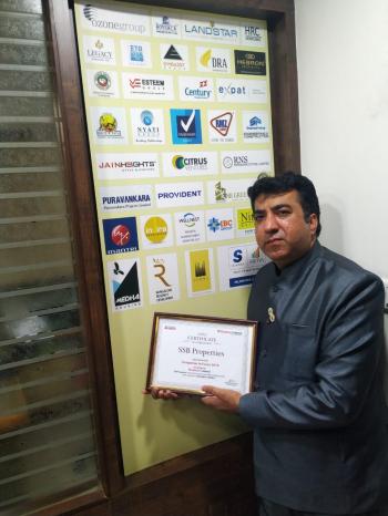 SSB Properties is Recognized and apreciated under companies in Focus 2019- By Business Connect- as admirable Growth abd Differentiating Factors in Realestate Scenario