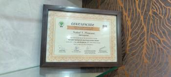 Certificate - Training - 