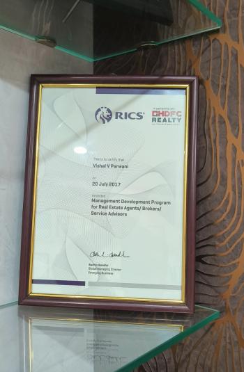 Certificate of Completing 