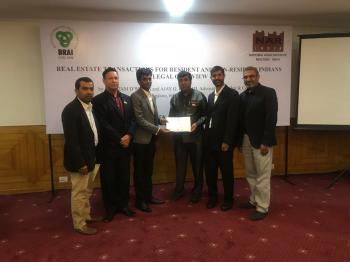 Educational Course on - Real Estate Transactions for resident and Non Resident Indian - A Legal Overview - presented by Bangalore Realtors Association India - BRAI
