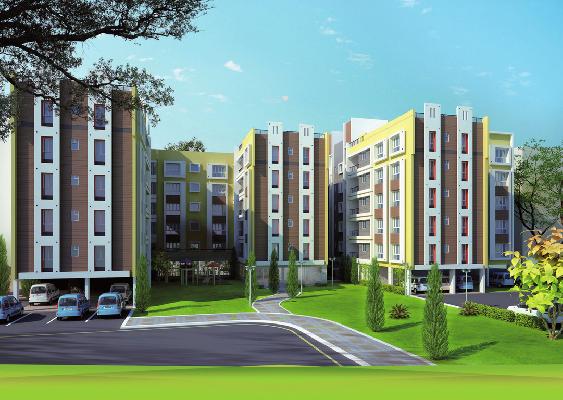 Club Town Heights, Kolkata - 2, 3 Flats And 4BHK Apartments
