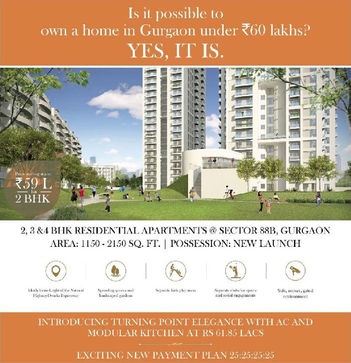 Turning Point, Gurgaon - 2.3 & 4 BHK Apartments