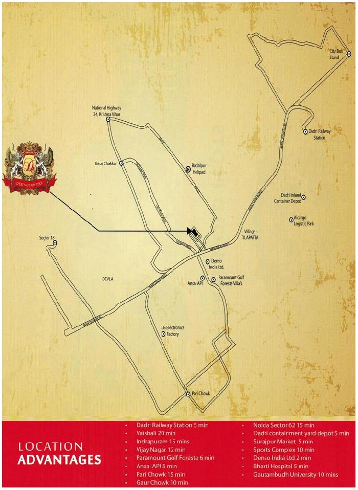 Defence Empire, Greater Noida - Residential Free Hold Plots