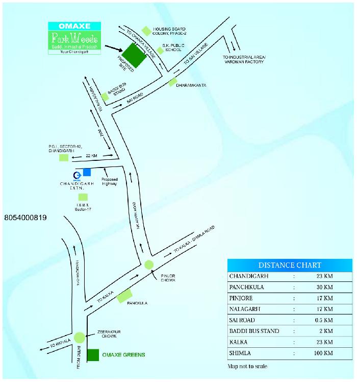 Omaxe Parkwoods, Solan - 1/2/3 Bedroom Apartments