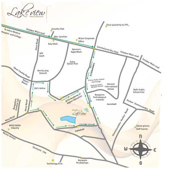 Millennia Lake View, Bangalore - Residential Plots