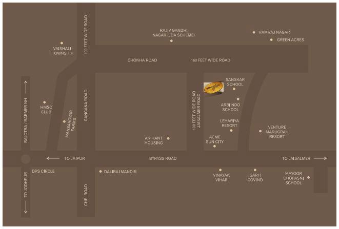 Mannant Heights, Jodhpur - 2,3 BHK Flats