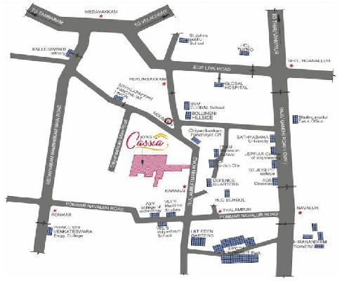 Jones Cassia, Chennai - Residential Apartments
