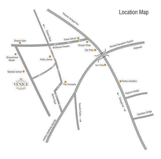 Majestique Venice, Pune - 1,2 BHK Flats