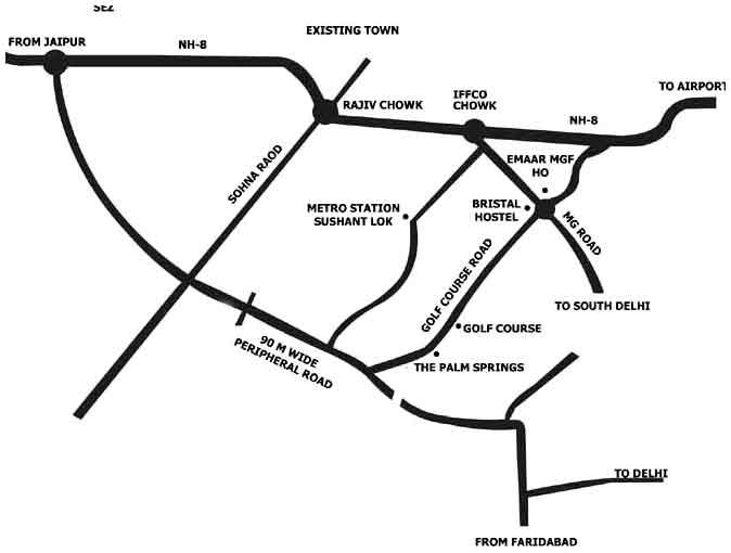 Palm Springs, Gurgaon - Residential Homes