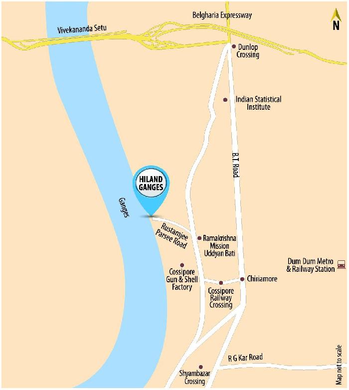 Hiland Ganges, Kolkata - Residential Apartments