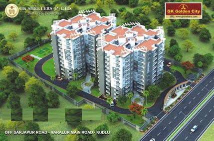 GK Golden City, Bangalore - 2 & 3 BHK Apartments