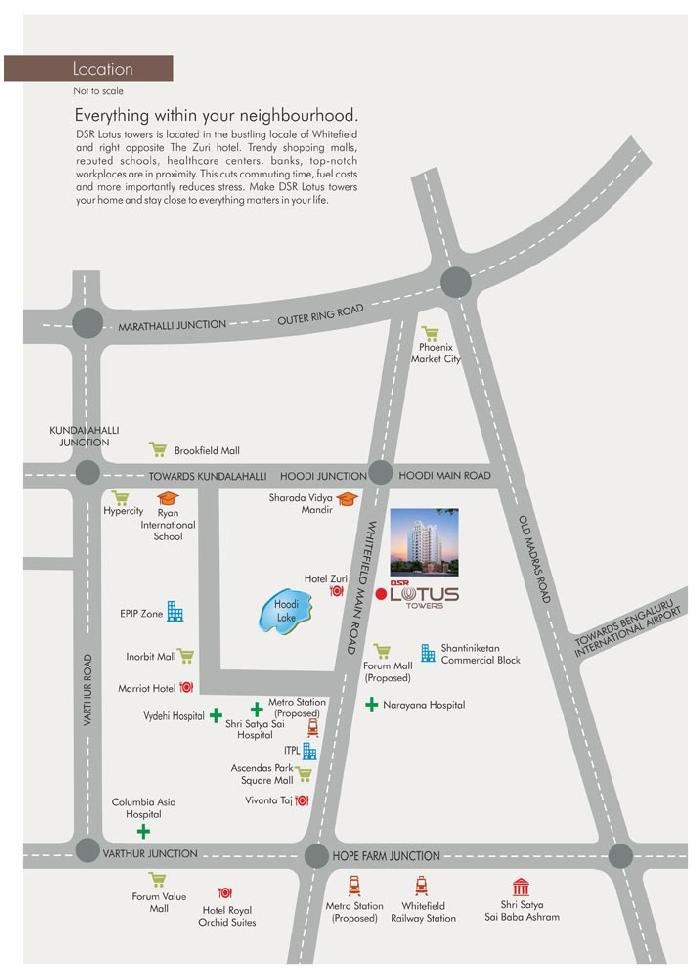 DSR LOTUS TOWERS, Bangalore - 2 & 3 BHK Apartments