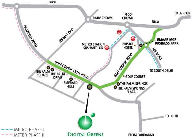 Digital Greens, Gurgaon - Commercial Office Spaces