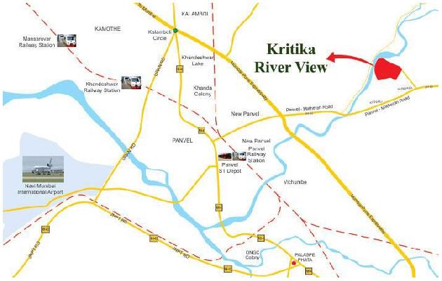Kritika River View, Navi Mumbai - 1 & 2 BHK Apartments