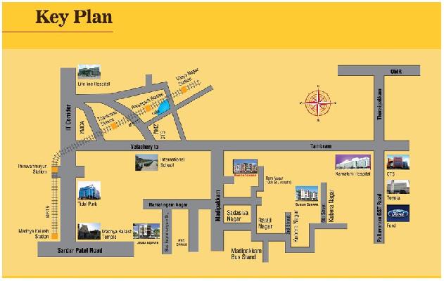 Amado Square, Chennai - 2,3 BHK Flats