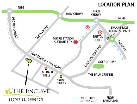 The Enclave, Gurgaon - Residential Apartments