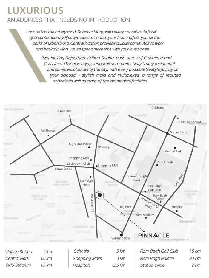 Pinnacle, Jaipur - 3 & 4 BHK Flo Apart-Ments