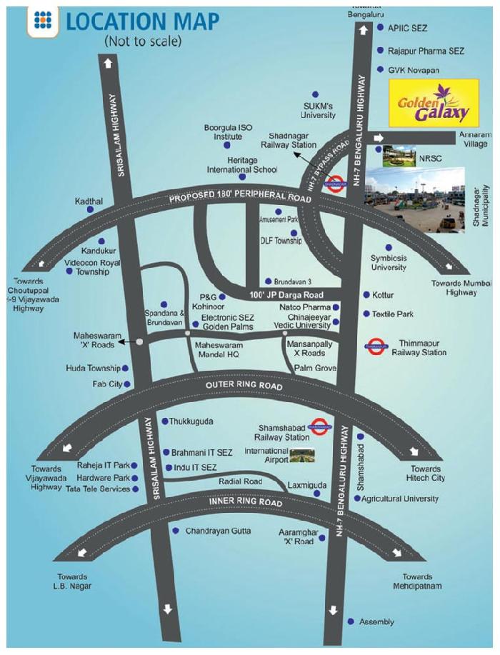 Golden Galaxy, Hyderabad - Fully Developed Plots