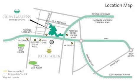 Palm Gardens, Gurgaon - Residential Project