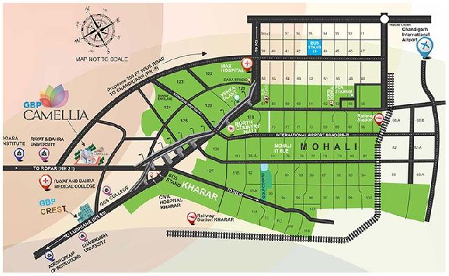 GBP Camellia, Mohali - 2 BHK & 3 BHK Independent Floors & Villas