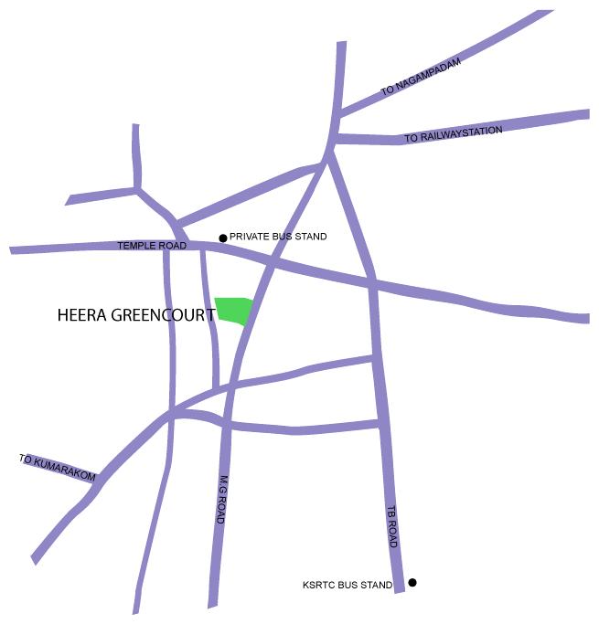 Green Court, Kottayam - Residential Apartments