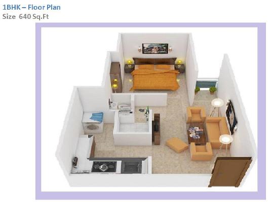 The Palm, Goa - Studio, 1 & 2 BHK Apartments
