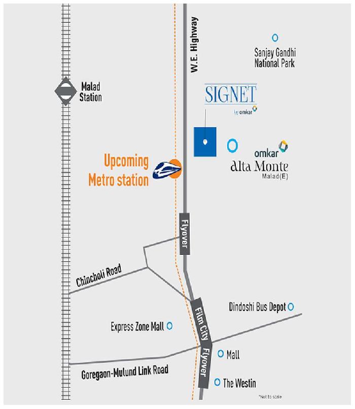 Omkar Signet, Mumbai - 1 & 2 BHK Boutique Residences sale for
