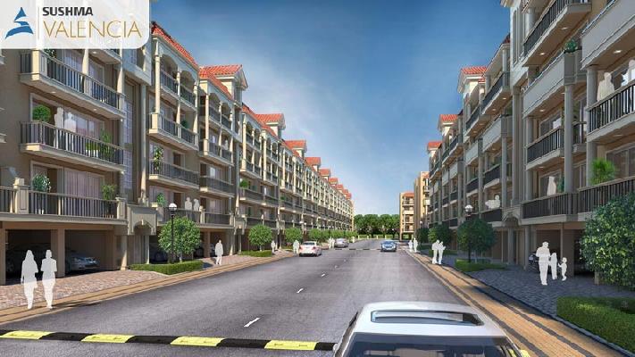 Sushma Valencia, Zirakpur - 3 BHK Apartments