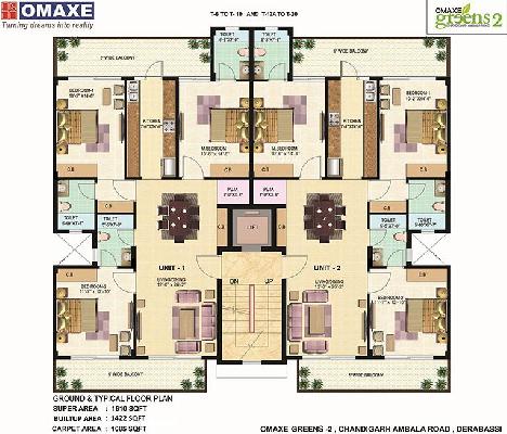 Omaxe Greens 2, Zirakpur - 2 & 3 BHK Villas for sale