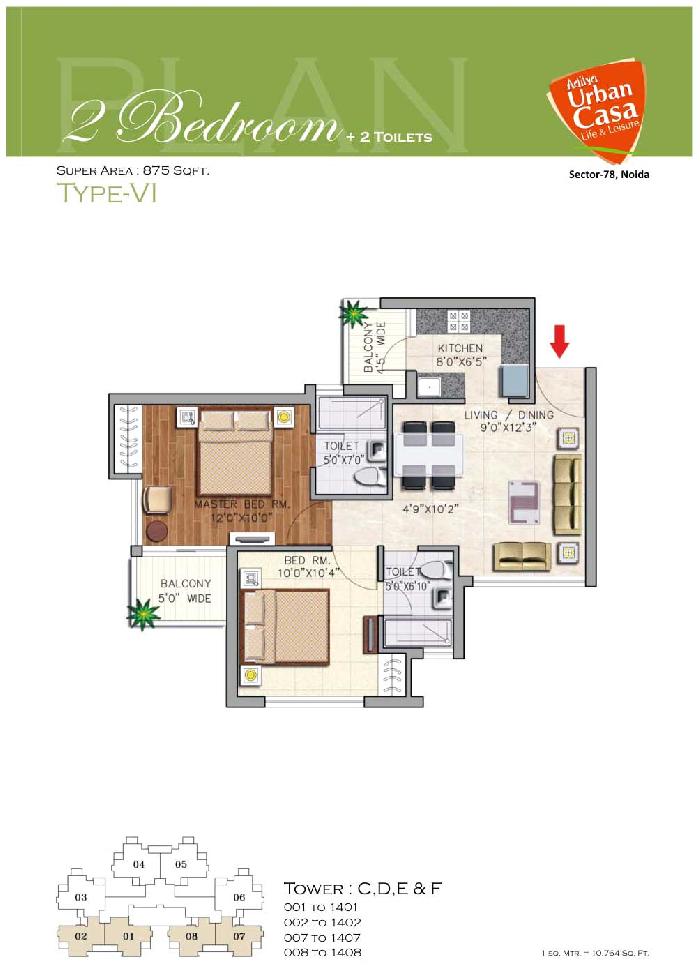 Aditya Urban Casa, Noida - Luxury Residential Apartments