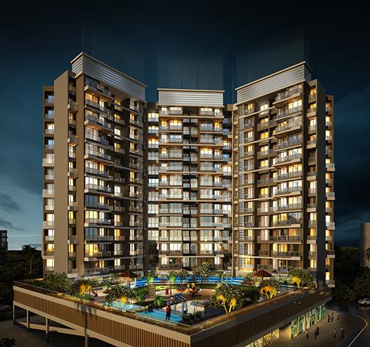 Tricity Luxuria, Navi Mumbai - 1BHK & 2BHK Apartments