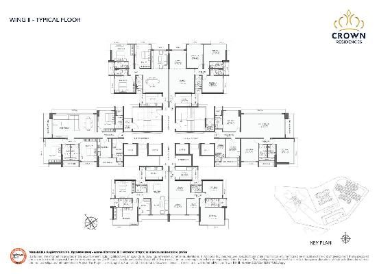 Crown Residencies, Mumbai - 2 & 3 BHK Apartments for sale